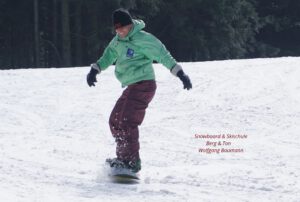 Snowboardkurs Ochsenkopf Fichtelgebirge Nordbayern