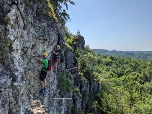 Höhenglücksteig Kletterkurs Bayern