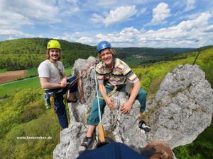 Mehrseillängen Kletterkurs DAV Frankenjura